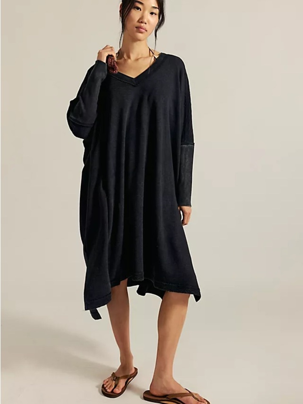 We The Free Happy Place Maxi Sweatshirt by Free People